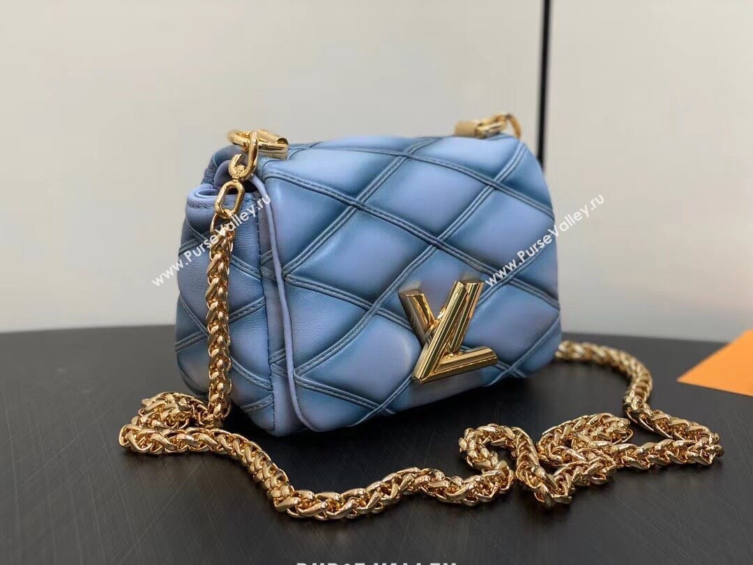 Louis Vuitton Lamb leather Pico GO-14 Bag M83071 Ecume Gray 2024 (kiki-24040105)