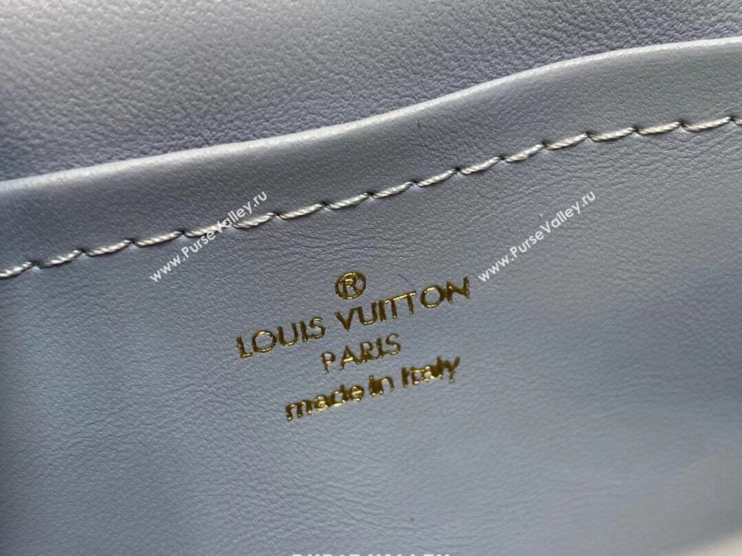 Louis Vuitton Lamb leather Pico GO-14 Bag M83071 Ecume Gray 2024 (kiki-24040105)