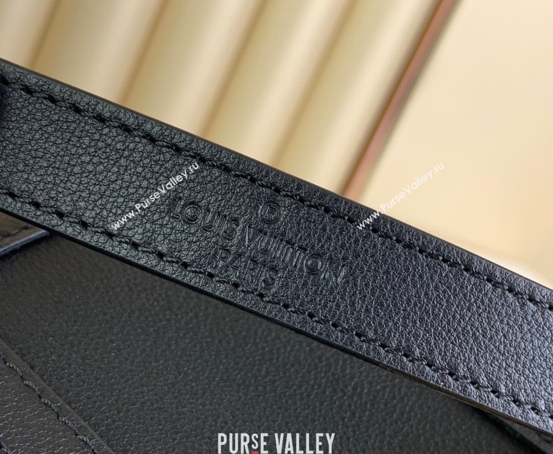 Louis Vuitton Dauphine Soft MM Bag M25209 Black 2024 (kiki-24040134)