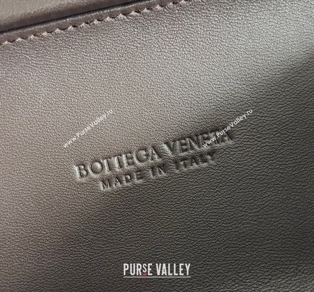 Bottega Veneta Knot With Chain Padded Intreccio leather minaudière Bag Fondant 2024 (misu-24040818)