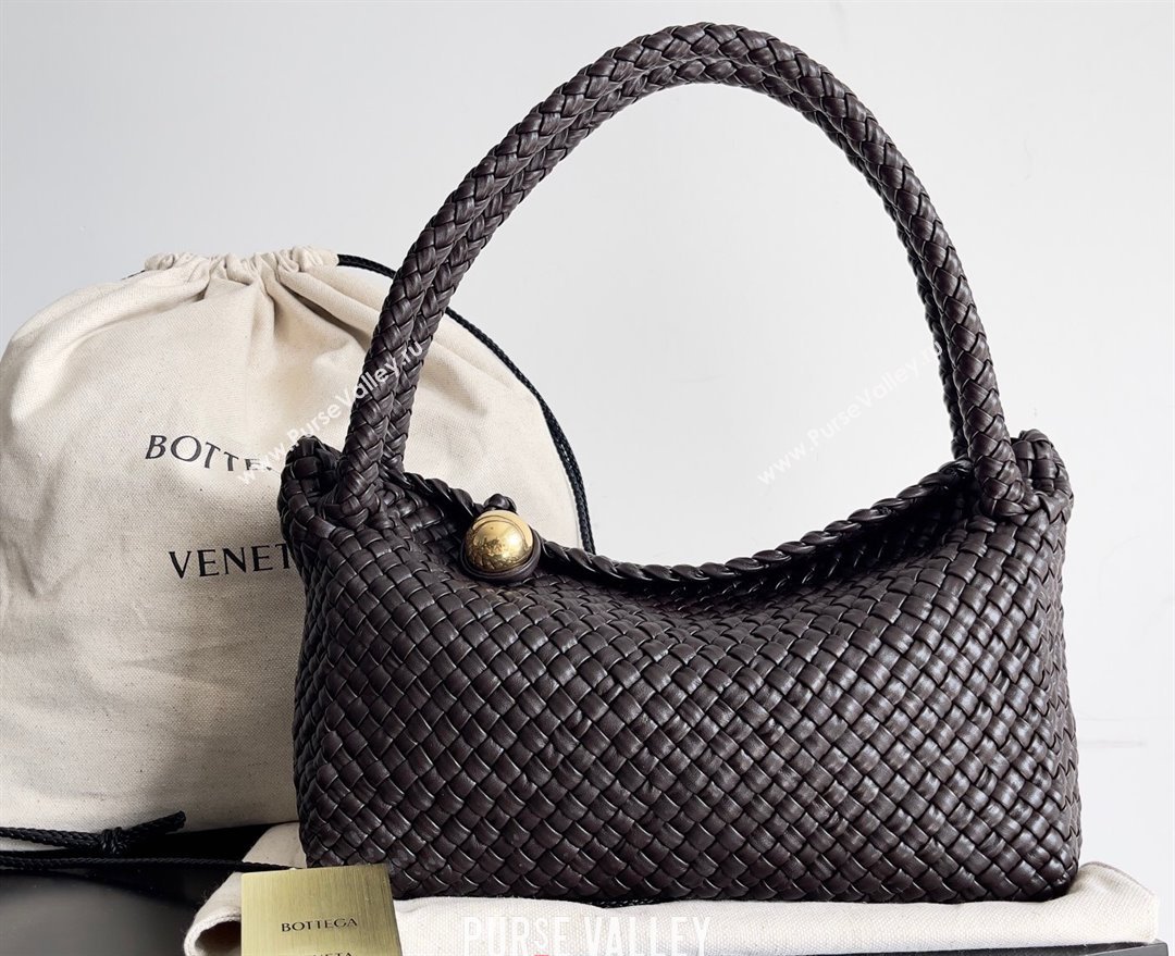 Bottega Veneta Tosca Small Intreccio leather Shoulder Bag Fondant/Gold 2024 (misu-24040715)