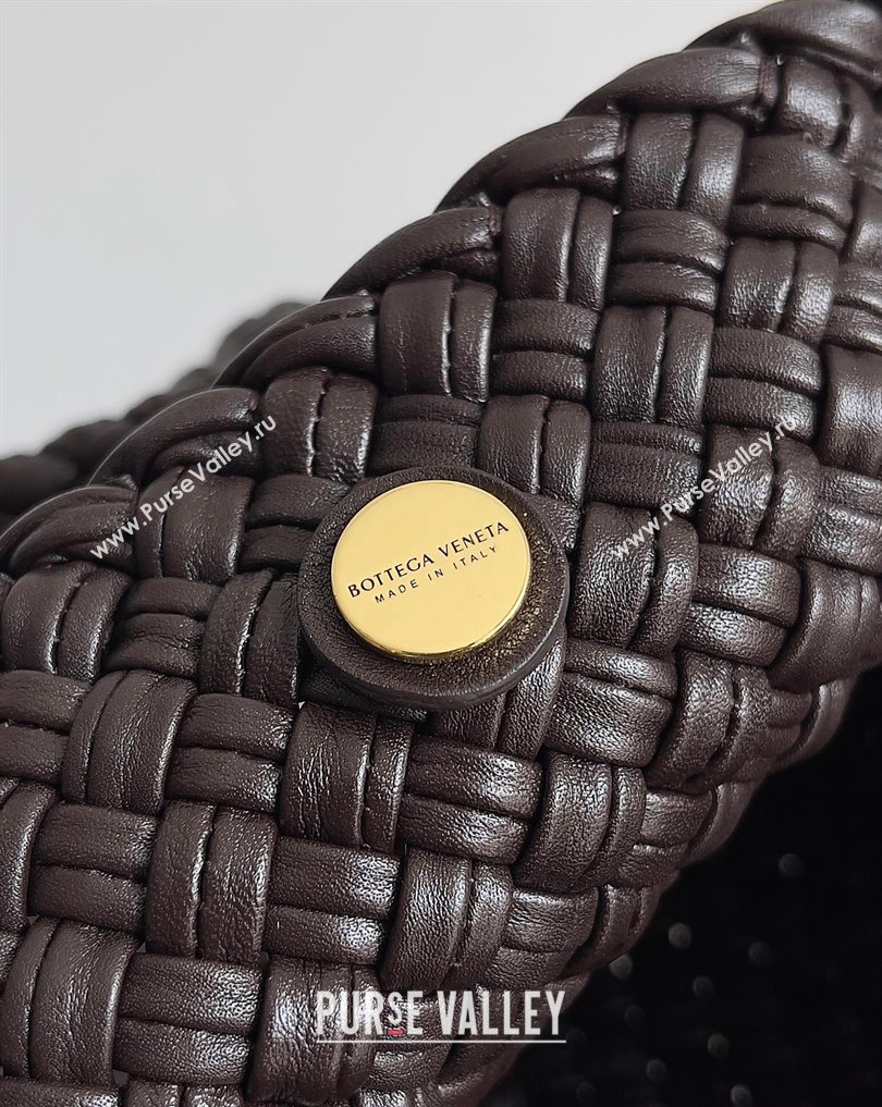 Bottega Veneta Tosca Small Intreccio leather Shoulder Bag Fondant/Gold 2024 (misu-24040715)