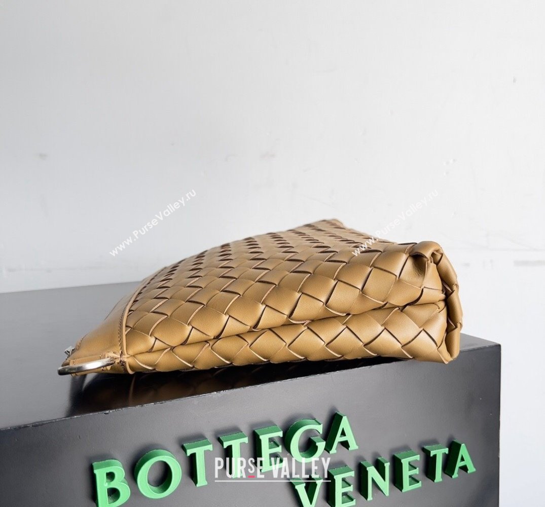 Bottega Veneta Intrecciato leather pouch Clutch Bag Brown (misu-24040831)