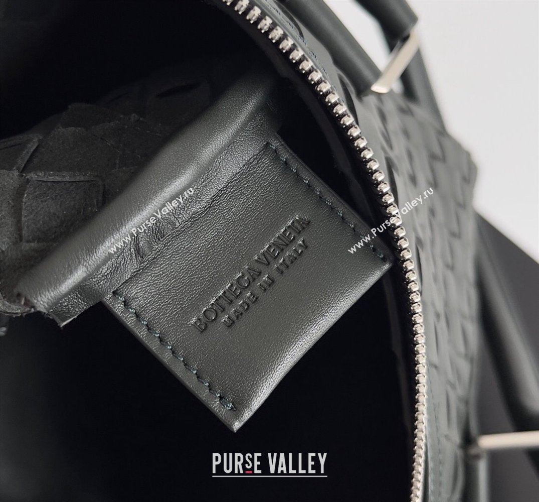 Bottega Veneta Slim Intrecciato Briefcase Bag Dark green (misu-24040827)