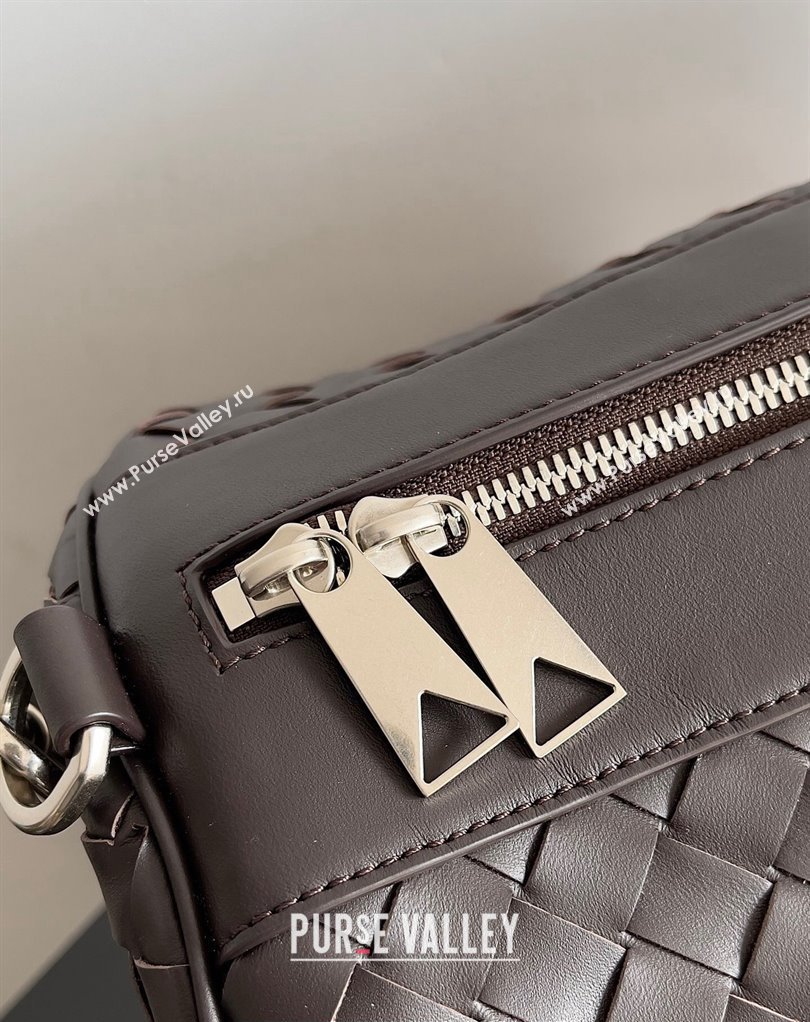 Bottega Veneta Medium Intrecciato Duffle Intrecciato leather Bag Fondant (misu-24040821)