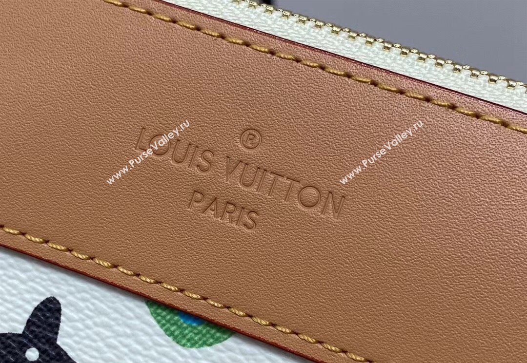 Louis Vuitton Monogram Craggy Canvas Pochette Voyage Souple Bag M83568 Vanilla 2024 (kiki-24040806)