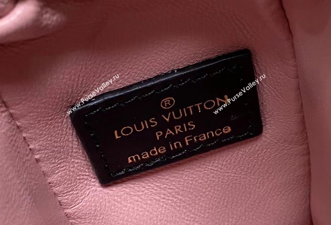 Louis Vuitton malletage Lambskin Side Trunk PM Bag M83030 Black 2024 (kiki-24040809)