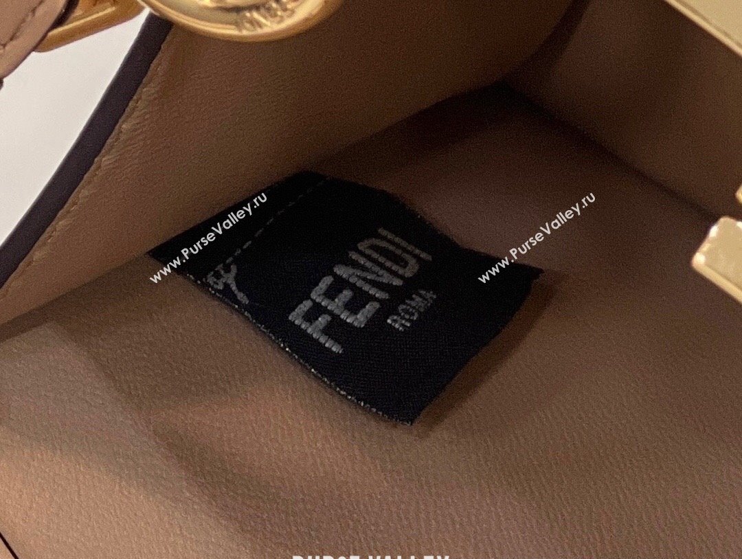 Fendi Peekaboo ISeeU Petite Bag in nappa Leather Beige 2024 (chaoliu-24041011)