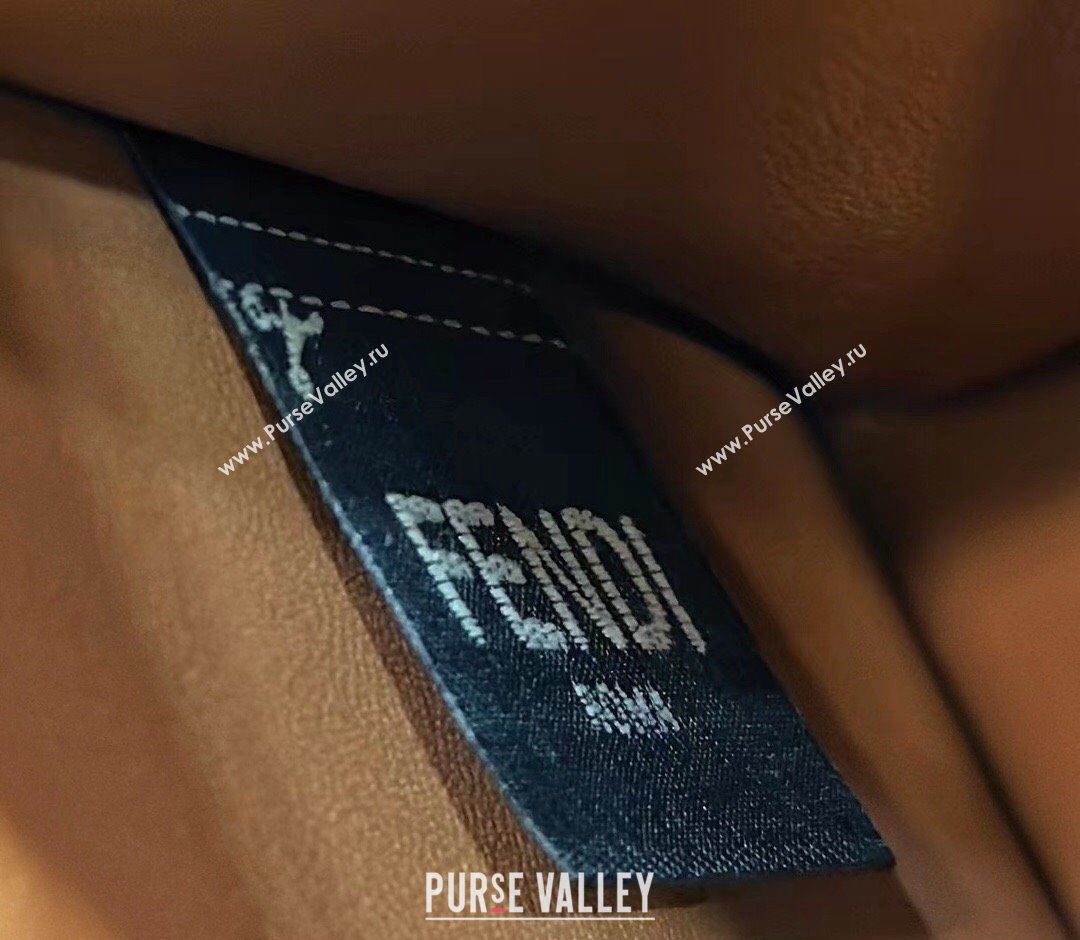 Fendi Peekaboo ISeeU Petite Bag in nappa Leather Brown 2024 (chaoliu-24041002)