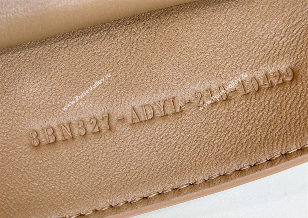 Fendi Peekaboo ISeeU Medium Bag Beige Selleria with oversized topstitching 2024 (chaoliu-24041033)