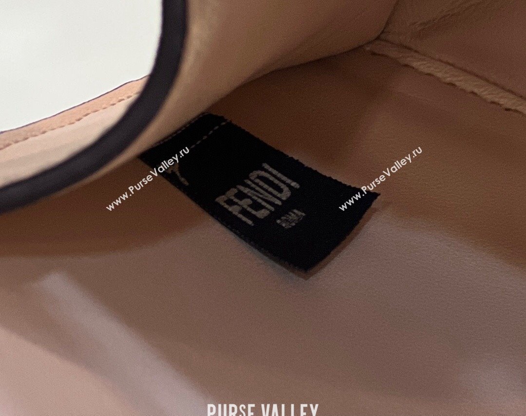 Fendi Peekaboo ISeeU Small Bag in nappa Leather Nude Pink 2024 (chaoliu-24040952)