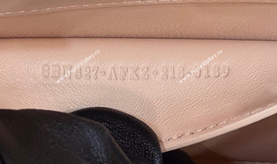 Fendi Peekaboo ISeeU Small Bag in nappa Leather Light Green 2024 (chaoliu-24040954)