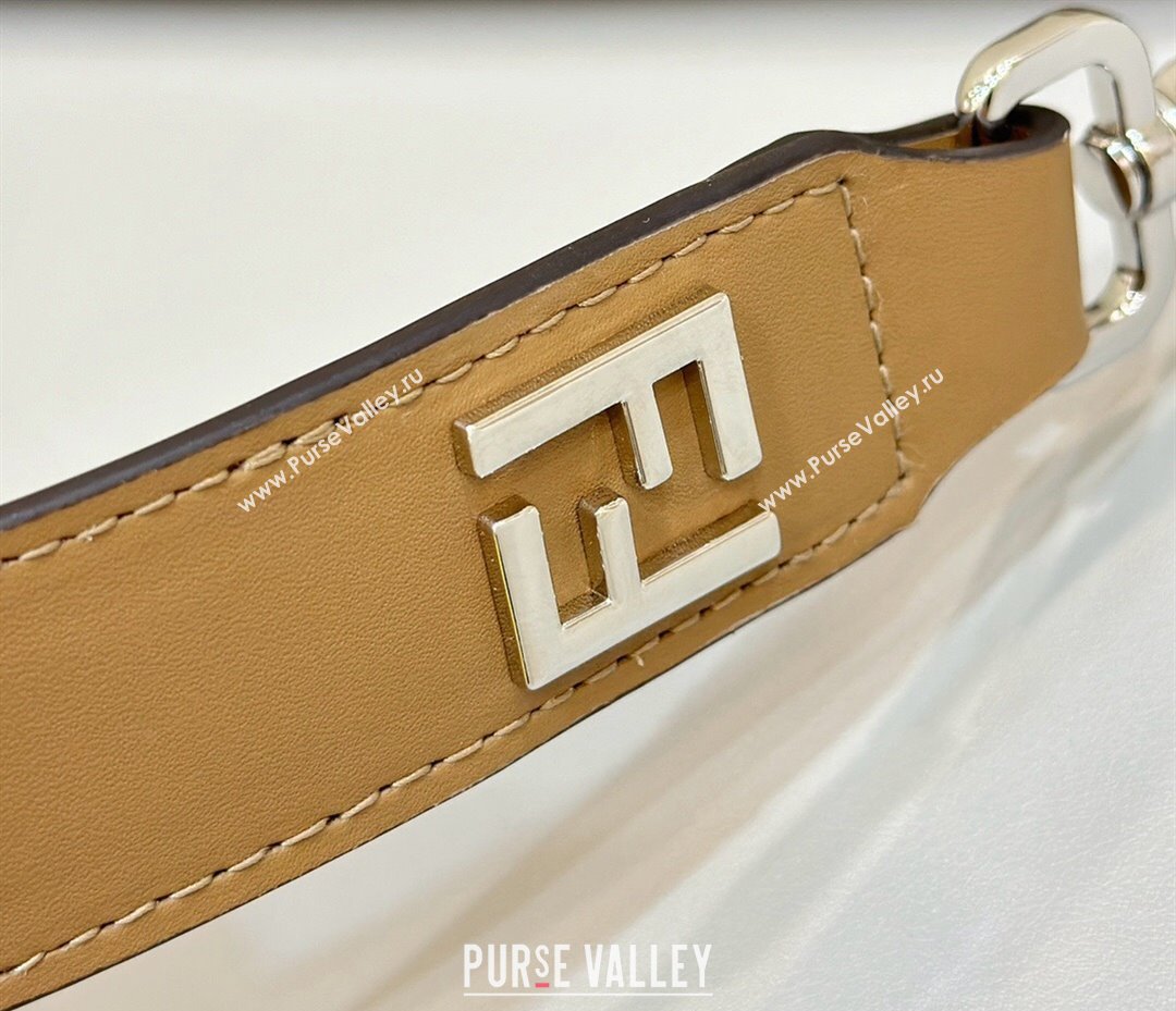 Fendi After crossbody bag Brown FF fabric 2024 (chaoliu-24041047)