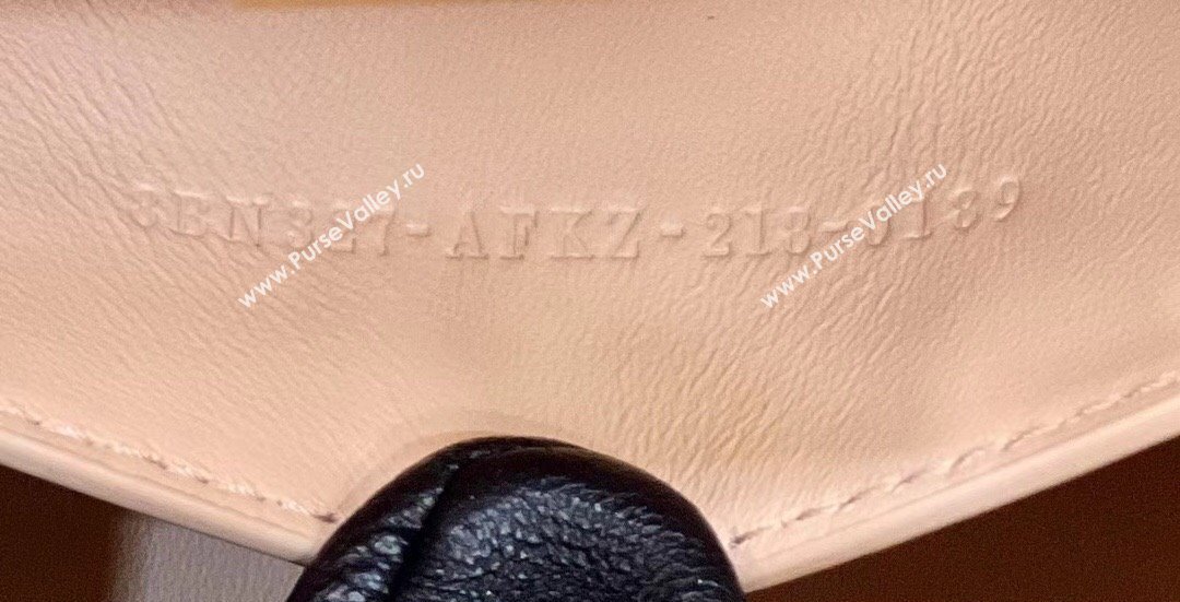 Fendi Peekaboo ISeeU Small Bag in nappa Leather White 2024 (chaoliu-24040959)