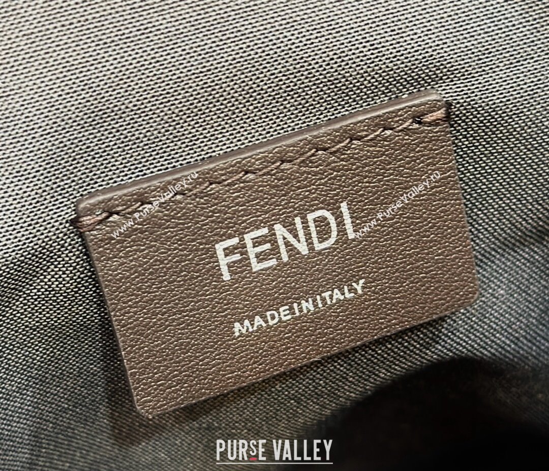 Fendi After crossbody bag Brown FF fabric 2024 (chaoliu-24041047)