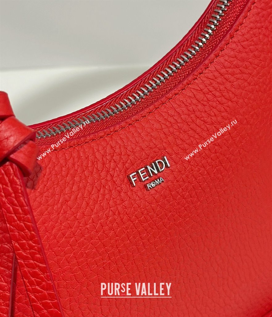 Fendi Mini Fendessence bag Red Selleria with 264 hand-sewn topstitches 2024 (chaoliu-24041051)