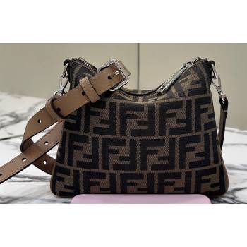 Fendi Mini After bag Brown FF fabric 2024 (chaoliu-24041048)