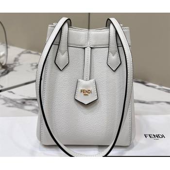 Fendi Origami Mini bag White leather that can be transformed 2024 (chaoliu-24040905)