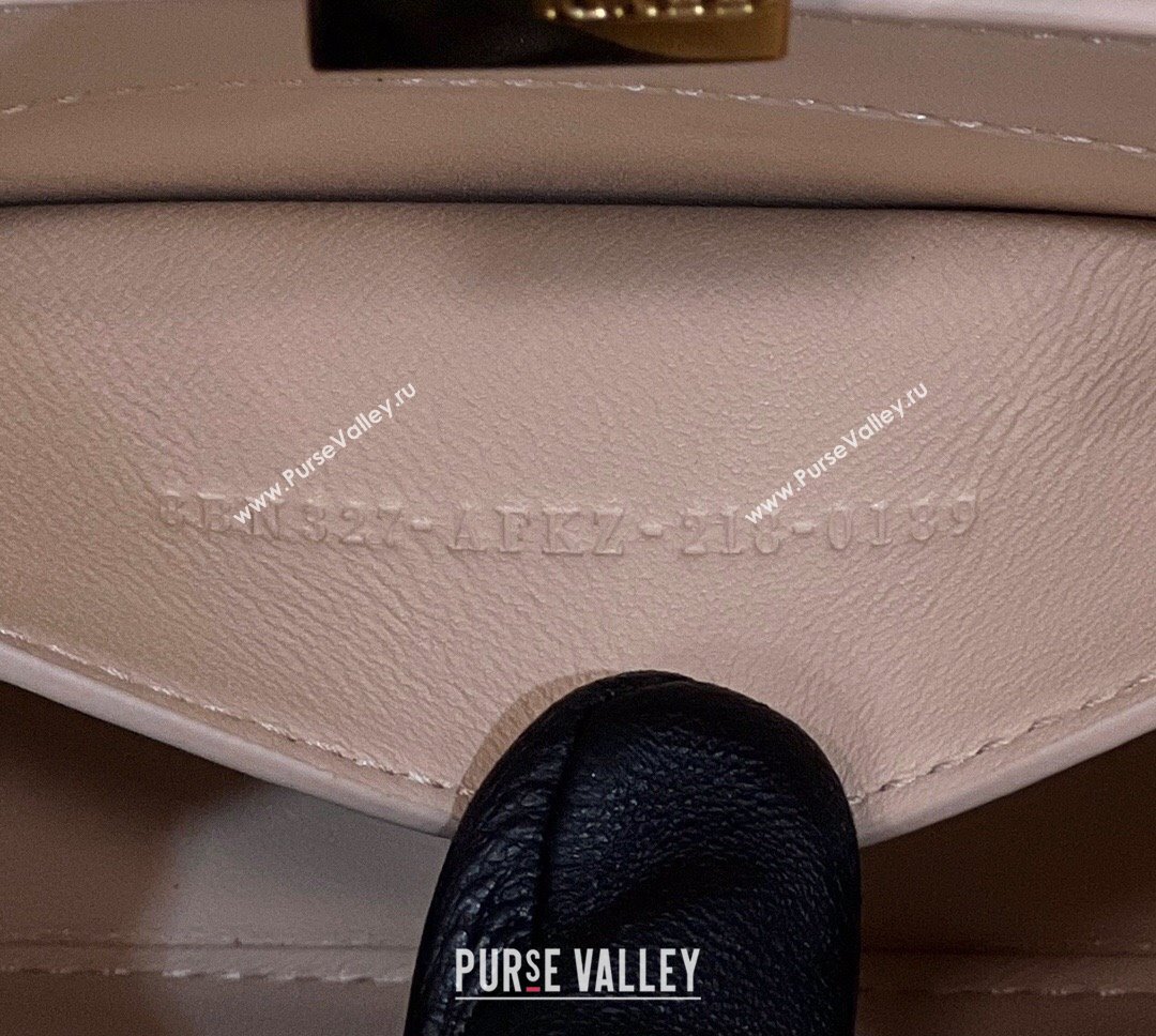 Fendi Peekaboo ISeeU Small Bag in nappa Leather Brown 2024 (chaoliu-24040951)