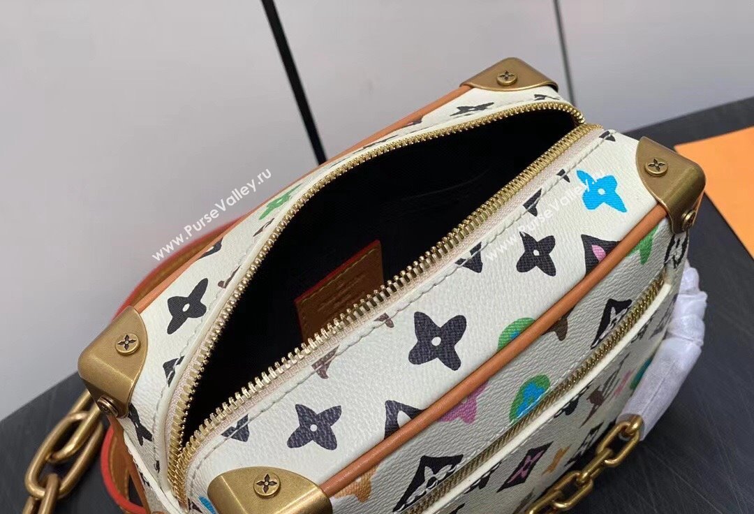 Louis Vuitton Monogram Craggy Canvas Mini Soft Trunk bag M25132 2024 (kiki-24041116)