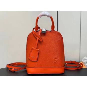 Louis Vuitton EPI Leather Alma backpack Bag M25104 Orange 2024 (kiki-24041115)