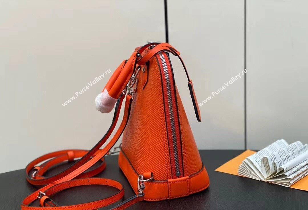 Louis Vuitton EPI Leather Alma backpack Bag M25104 Orange 2024 (kiki-24041115)