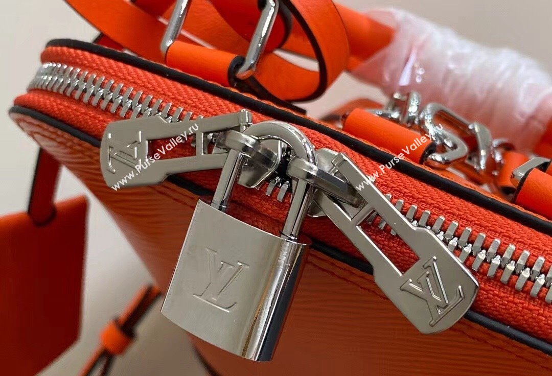 Louis Vuitton EPI Leather Alma backpack Bag M25104 Orange 2024 (kiki-24041115)