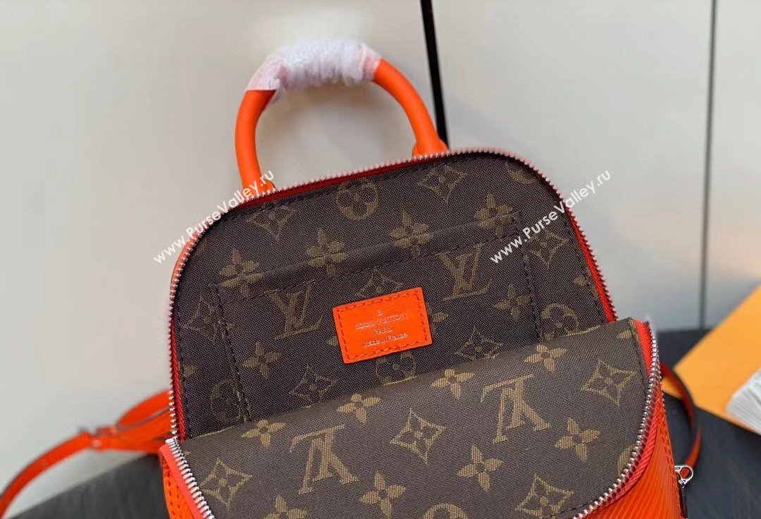 Louis Vuitton EPI Leather Alma backpack Bag M25104 Orange 2024 (kiki-24041115)