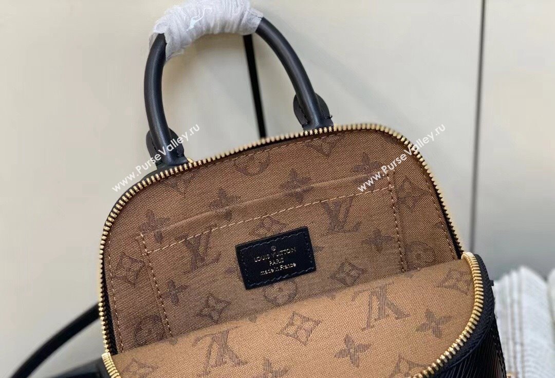 Louis Vuitton EPI Leather Alma backpack Bag M25103 Black 2024 (kiki-24041114)