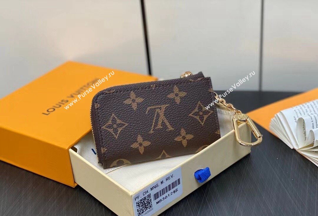 Louis Vuitton Monogram canvas Noa Key Holder M83612 Brown 2024 (kiki-24041102)