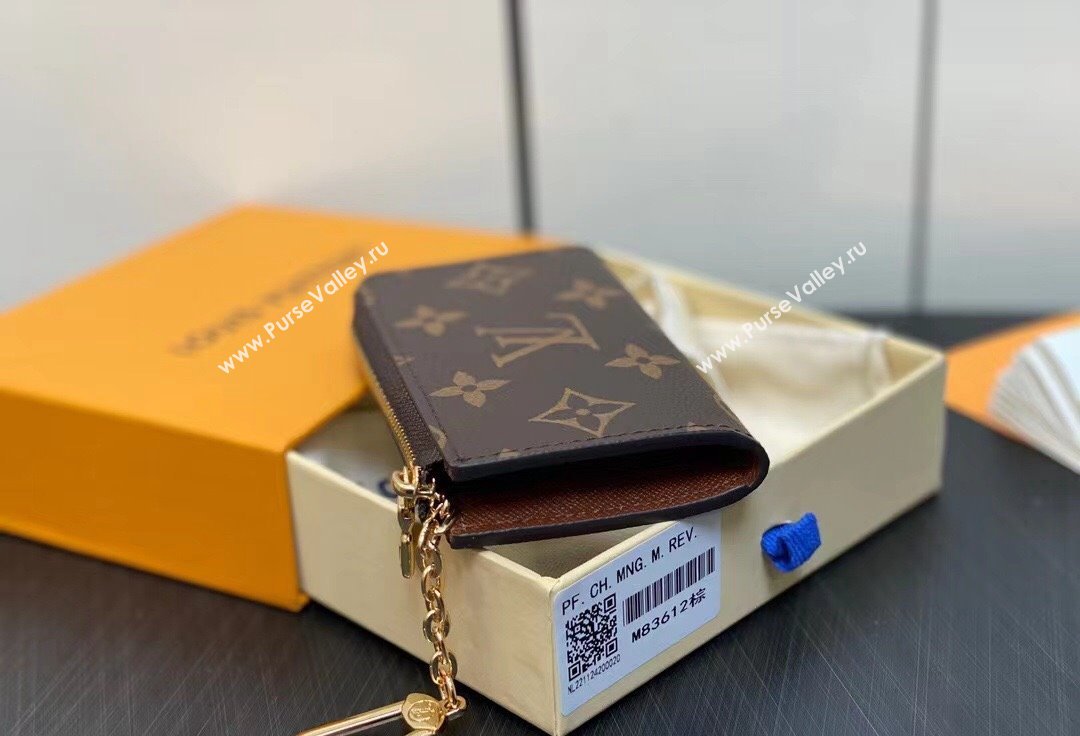 Louis Vuitton Monogram canvas Noa Key Holder M83612 Brown 2024 (kiki-24041102)