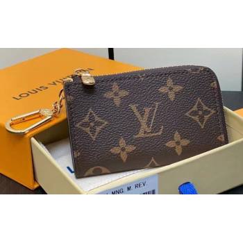 Louis Vuitton Monogram canvas Noa Key Holder M83612 Blue 2024 (kiki-24041104)