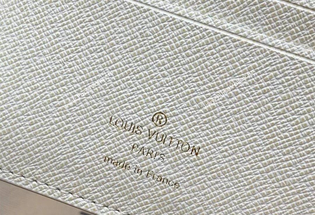 Louis Vuitton Monogram Craggy canvas Multiple Wallet M83334 Vanilla 2024 (kiki-24041109)