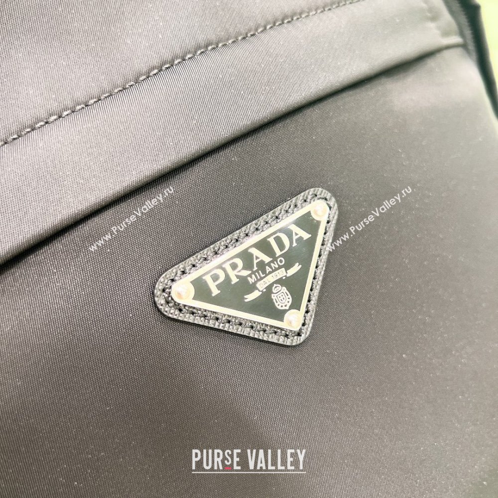 PRADA Re-Nylon and Saffiano leather backpack black 2VZ101 2023 (YANZI-231204-02)