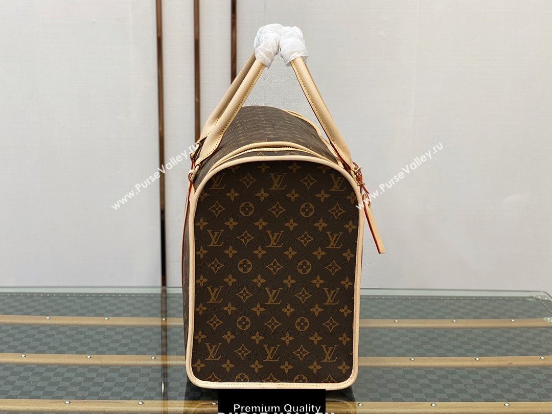 Louis Vuitton monogram canvas DOG CARRIER 50 M42021 (FENGYU-201019-2)