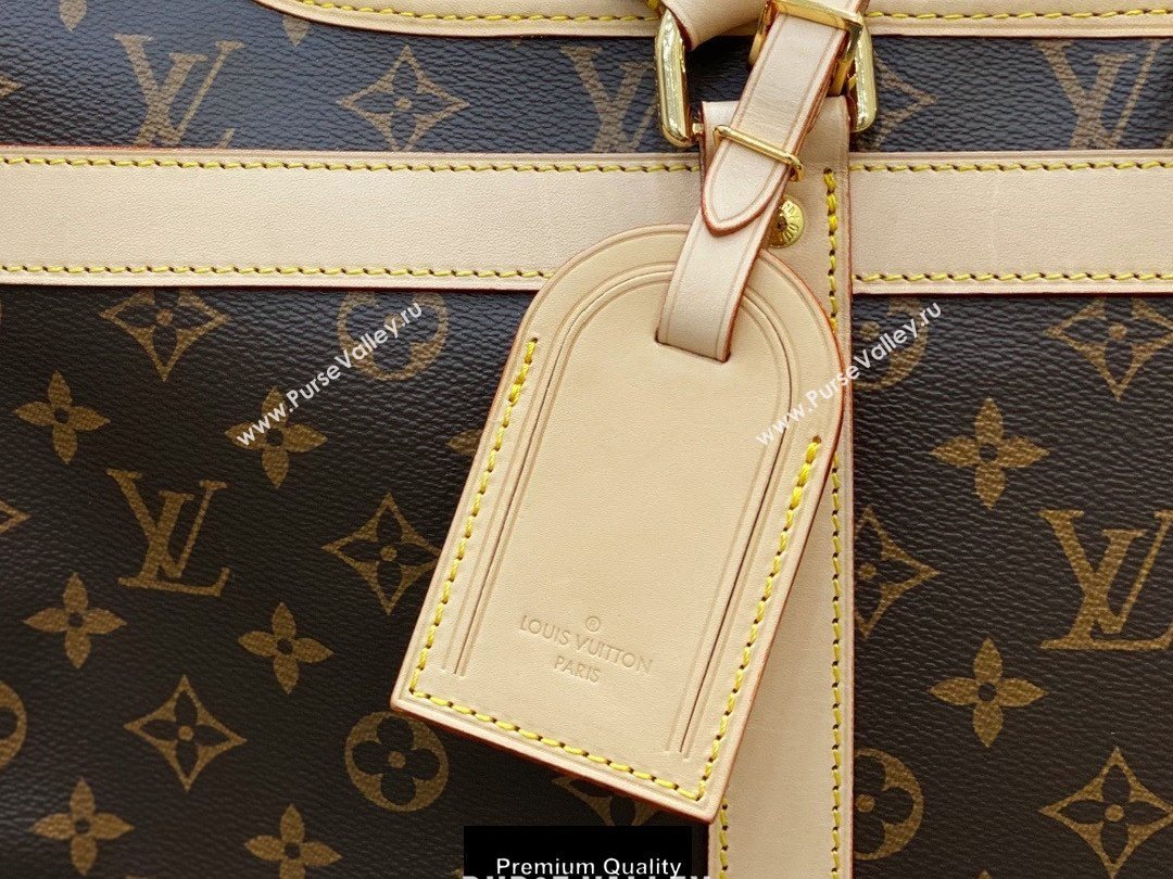 Louis Vuitton monogram canvas DOG CARRIER 50 M42021 (FENGYU-201019-2)