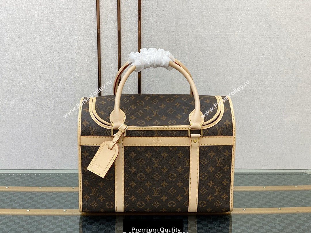 Louis Vuitton monogram canvas DOG CARRIER 40 M42024 (FENGYU-201019-1)