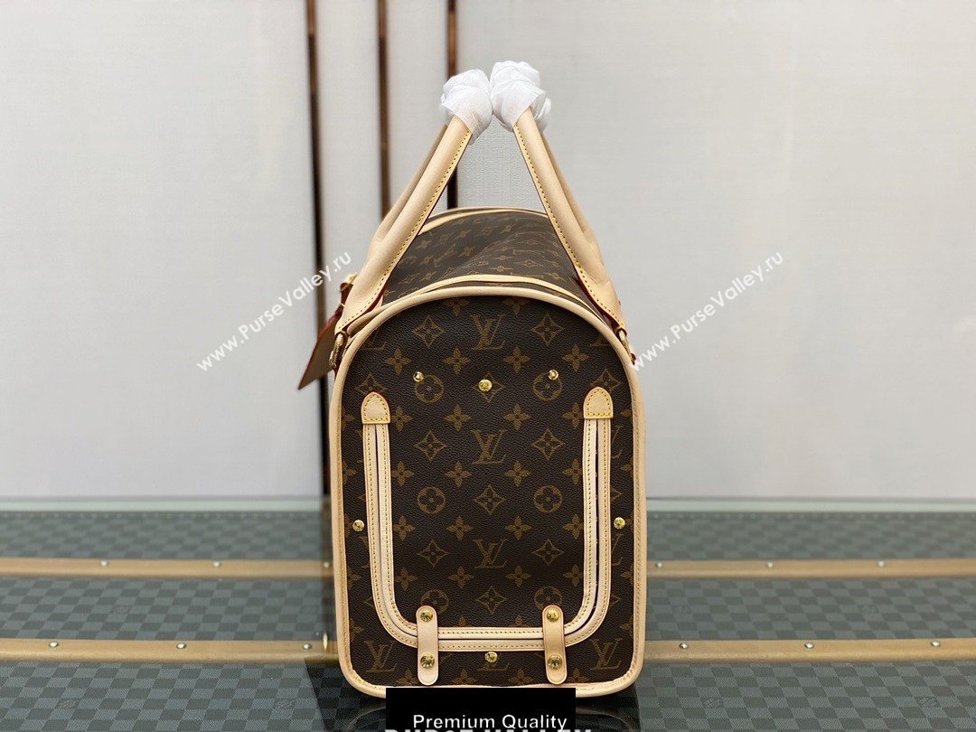 Louis Vuitton monogram canvas DOG CARRIER 40 M42024 (FENGYU-201019-1)