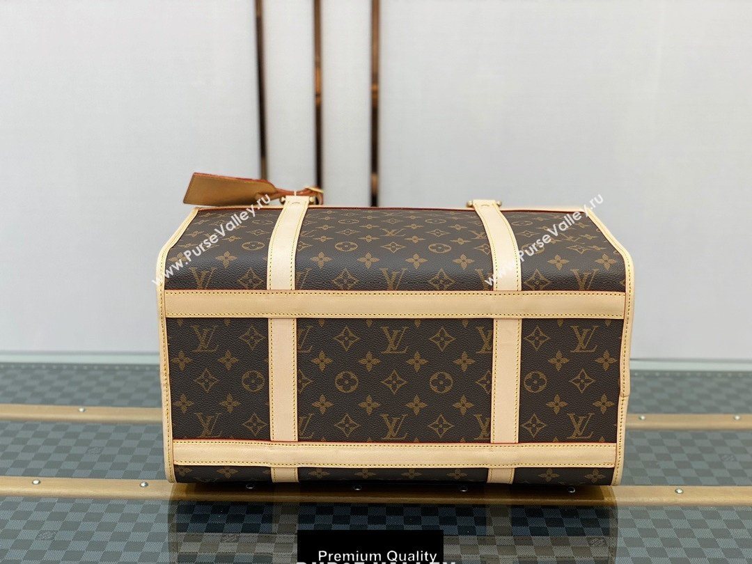 Louis Vuitton monogram canvas DOG CARRIER 40 M42024 (FENGYU-201019-1)