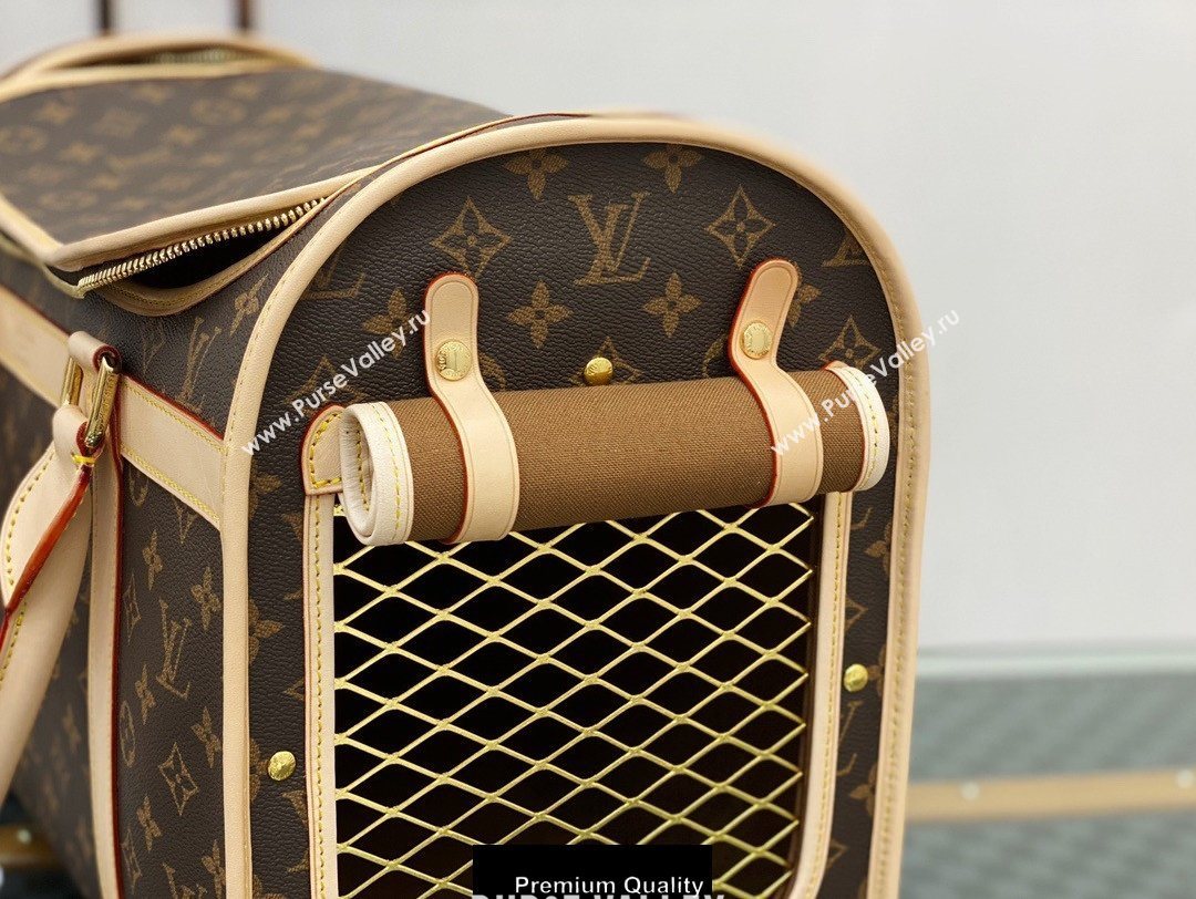 Louis Vuitton monogram canvas DOG CARRIER 40 M42024 (FENGYU-201019-1)