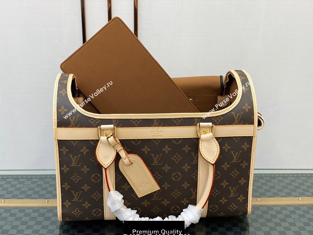 Louis Vuitton monogram canvas DOG CARRIER 40 M42024 (FENGYU-201019-1)