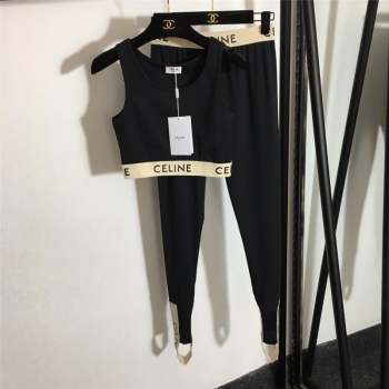 CELINE TANK TOP AND PANTS 2023 (qiqi-231003-08)