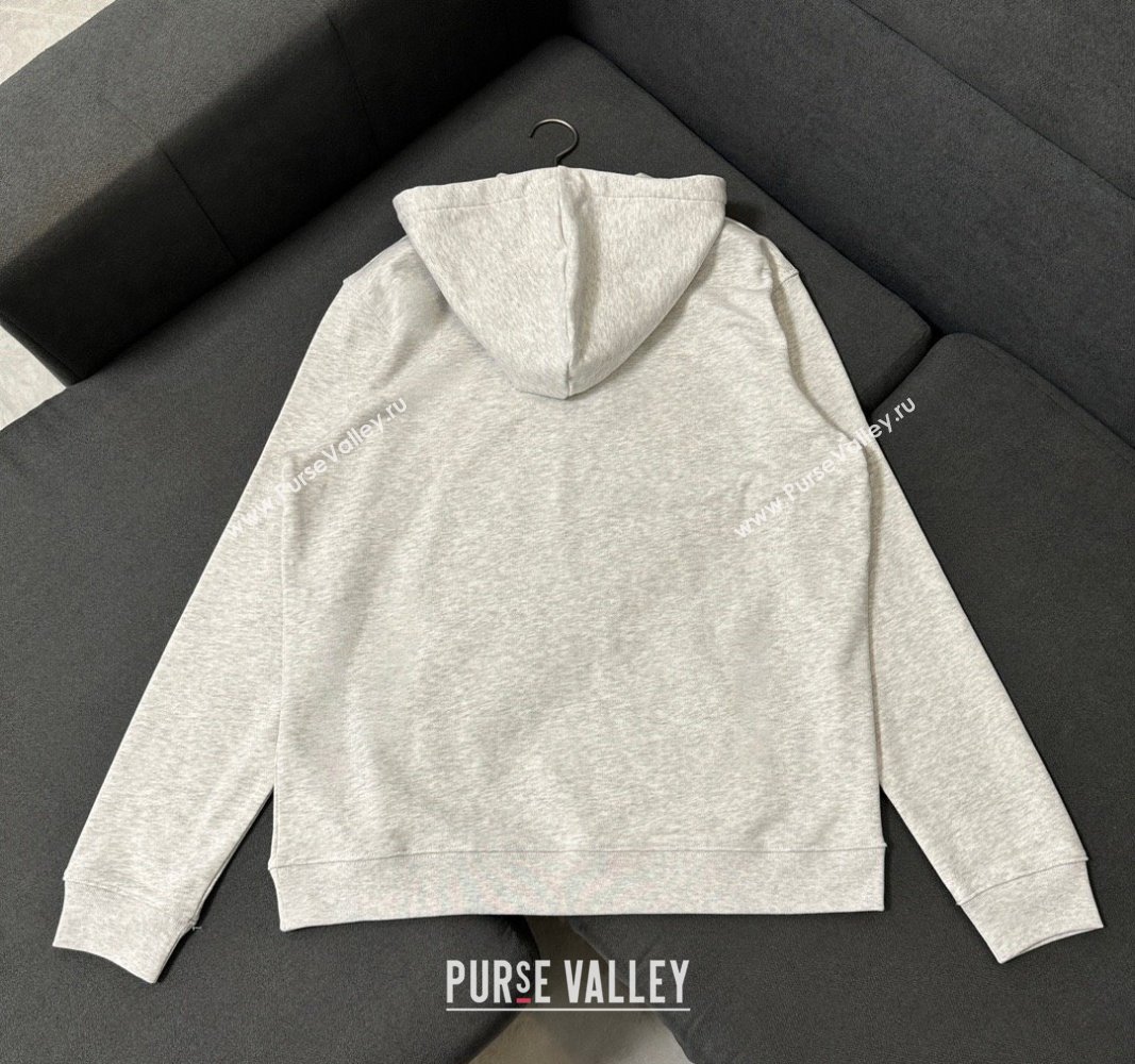 prada Cotton fleece hoodie Natural 2023 (fangfang-231003-01)