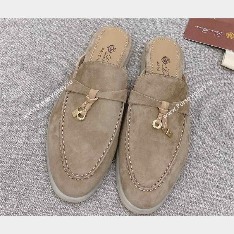 Loro Piana Babouche Charms Walk Suede slipper Loafers 04 (kaola-231026p04)