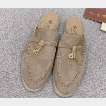 Loro Piana Babouche Charms Walk Suede slipper Loafers 04 (kaola-231026p04)
