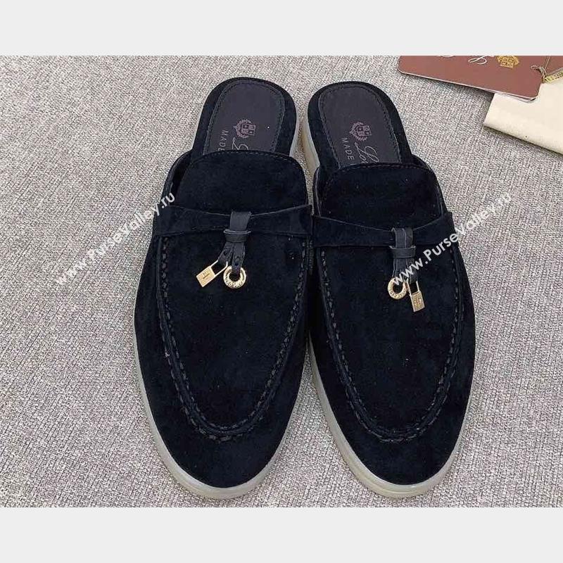 Loro Piana Babouche Charms Walk Suede slipper Loafers 08 (kaola-231026p08)