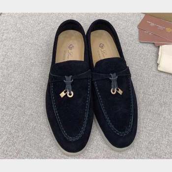 Loro Piana Summer Charms Walk Suede Women/Men Loafers 15 (kaola-23102615)