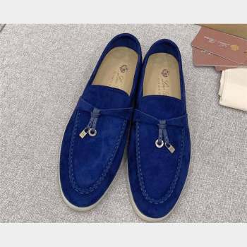 Loro Piana Summer Charms Walk Suede Women/Men Loafers 19 (kaola-23102619)