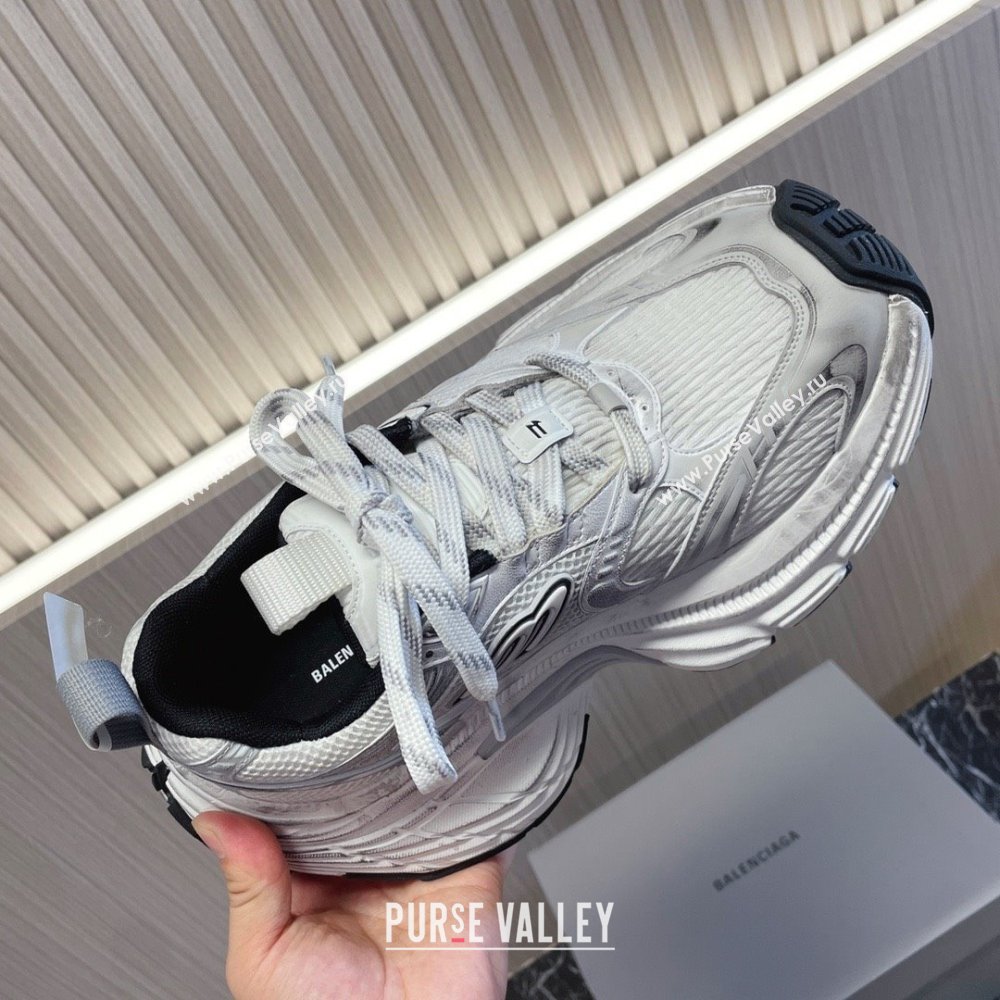 Balenciaga 10xl Sneaker in White/black/grey 2024 (danni-240119-02)