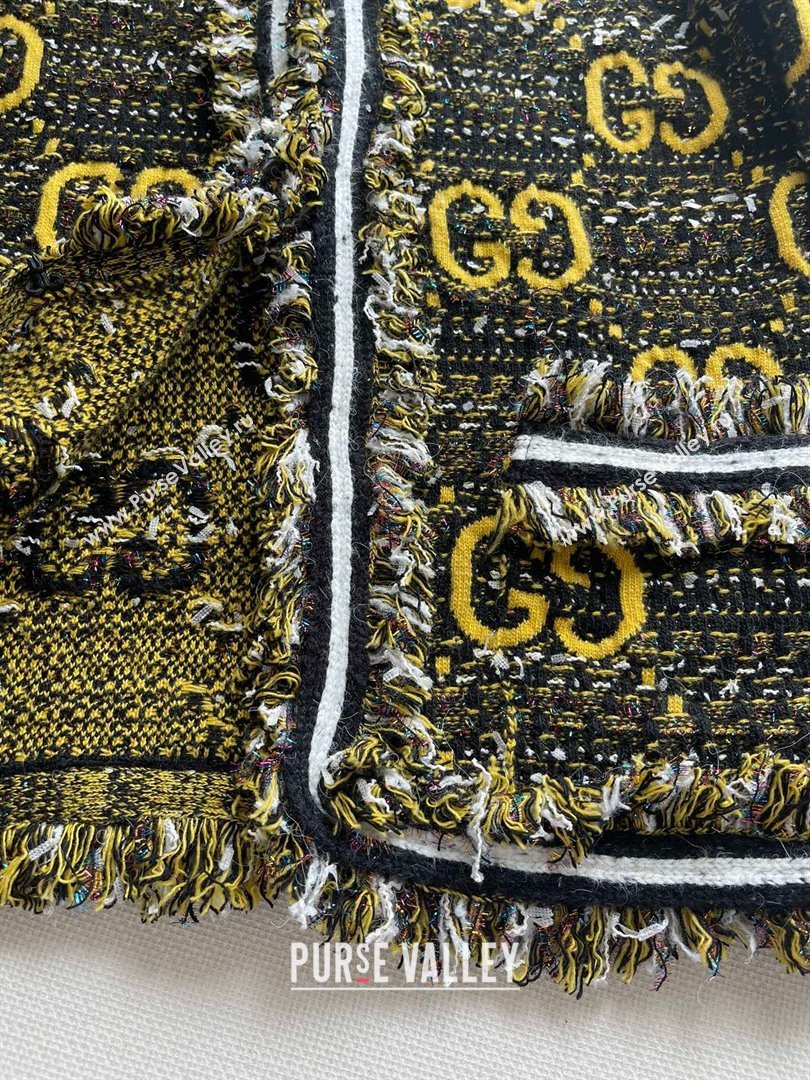 gucci Wool mohair GG cardigan 717469 2023 (qiqi-231206-08)